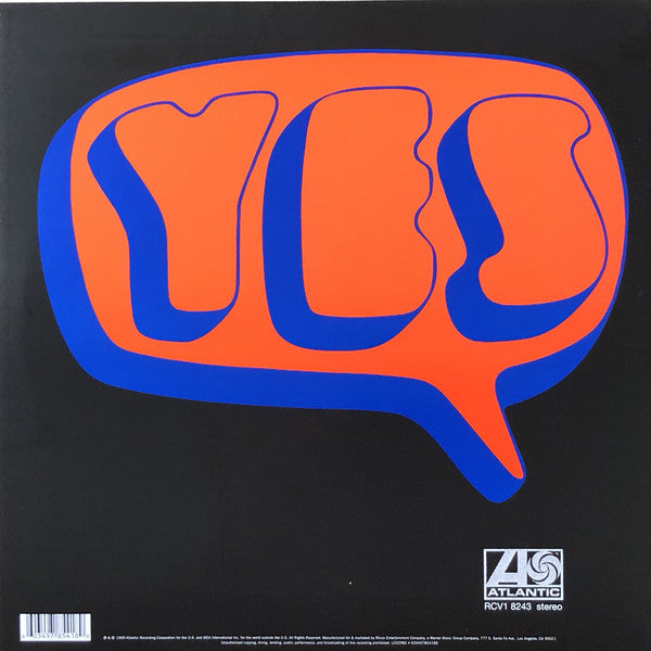 Yes - Yes (1969) - Mint- LP Record Store Day 2019 Atlantic RSD Neon Orange 180 gram Vinyl & Insert - Classic Rock / Prog Rock - Shuga Records