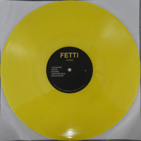 Curren$y, Freddie Gibbs, Alchemist – Fetti - Mint- LP Record Store Day 2019 ESGN Empire Yellow Vinyl - Hip Hop - Shuga Records