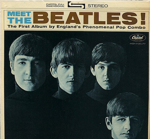 The Beatles – Meet The Beatles! - VG+ (VG split seam cover) LP Record 1964 Capitol USA Stereo Vinyl - Rock & Roll / Beat / Pop Rock