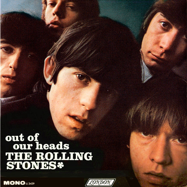 The Rolling Stones ‎– Out Of Our Heads VG LP Record 1965 London USA Mono Vinyl - Rock & Roll / Blues Rock - Shuga Records