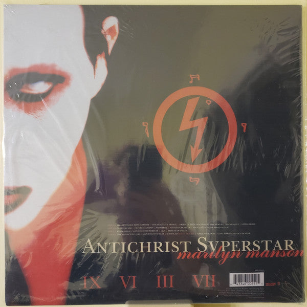 Marilyn Manson ‎– Antichrist Superstar (1996) - New 2 LP Record 2000 Nothing Simply UK White Vinyl & Hype Sticker - Alternative Rock / Industrial - Shuga Records