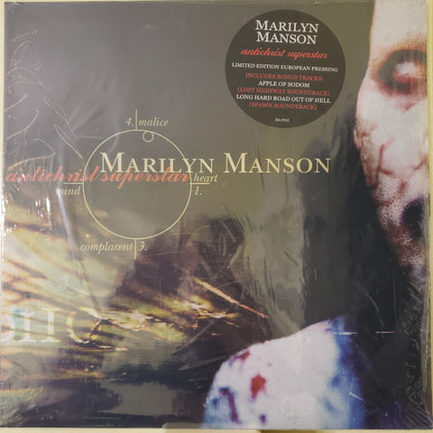 Marilyn Manson ‎– Antichrist Superstar (1996) - New 2 LP Record 2000 Nothing Simply UK White Vinyl & Hype Sticker - Alternative Rock / Industrial
