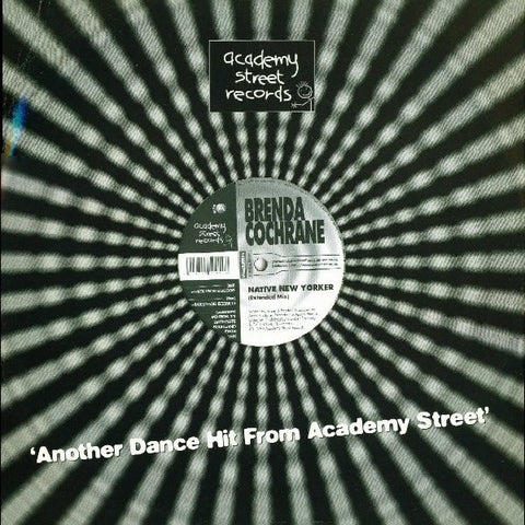 Brenda Cochrane – Native New Yorker - New 12" Single Record 1998 Academy Street UK Vinyl - House