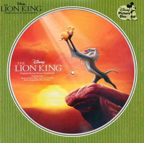 Elton John / Hans Zimmer - The Lion King (1994) - New LP Record 2017 Walt Disney Picture Disc Vinyl - Soundtrack