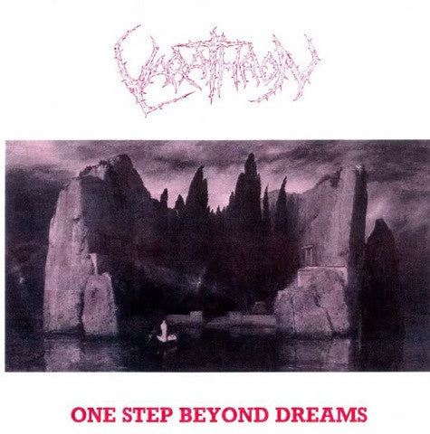 Varathron – One Step Beyond Dreams - VG+ 7" Single Record 1991 Black Vomit Greece Vinyl & Insert - Black Metal - Shuga Records