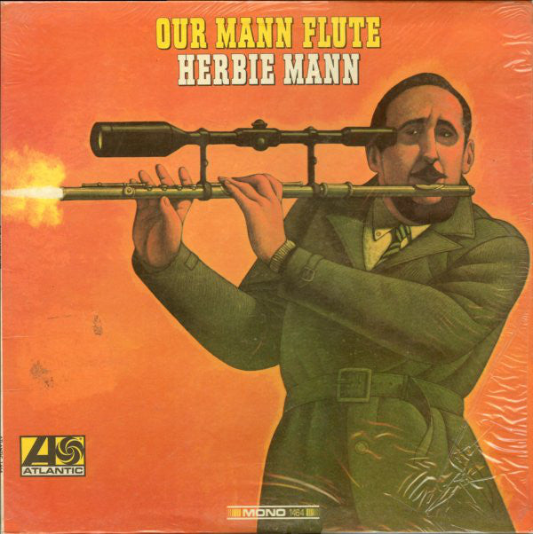 Herbie Mann ‎– Our Mann Flute - VG+ Lp Record 1966 Atlantic USA Mono - Jazz / Latin