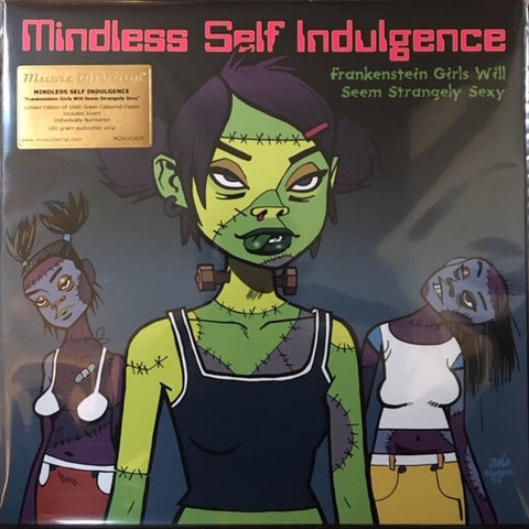 Mindless Self Indulgence – Frankenstein Girls Will Seem Strangely Sexy - Mint- LP Record 2019 Music On Vinyl 180 gram Green Marbled Vinyl & Numbered - Breakcore / Industrial / Hip Hop / Punk