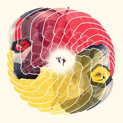 Christophe Beck – Ant-Man and The Wasp - Original Motion Picture - New 2 LP Record 2019 Mondo Red & Yellow Vinyl - Soundtrack
