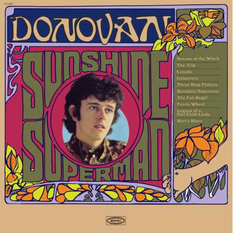 Donovan ‎– Sunshine Superman - VG Lp Record 1966 Epic USA Mono Vinyl - Folk Rock / Psychedelic Rock