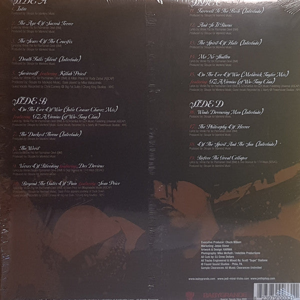 Jedi Mind Tricks ‎– Legacy Of Blood (2004) - New 2 LP Record 2019 Babygrande USA Red Vinyl - Hip Hop - Shuga Records