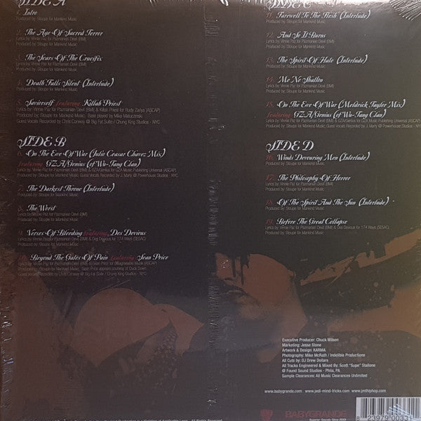 Jedi Mind Tricks ‎– Legacy Of Blood (2004) - New 2 LP Record 2019 Babygrande USA Red Vinyl - Hip Hop