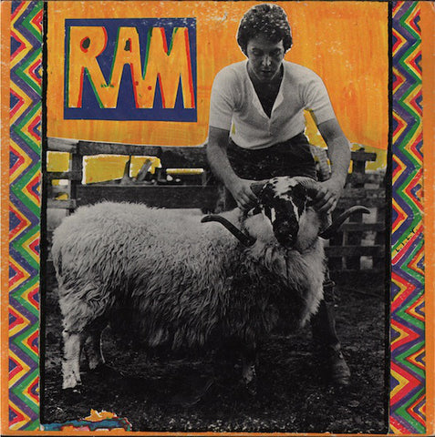 Paul & Linda McCartney ‎– Ram - VG LP Record 1971 USA Apple Vinyl - Pop Rock