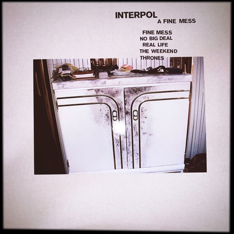 Interpol - A Fine Mess - Mint- EP Record 2019 Matador USA Vinyl & Download - Indie Rock / Alternative Rock