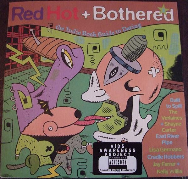 Various – Red Hot + Bothered (The Indie Rock Guide To Dating) Volume 2 - VG+ 10" EP Record 1995 Kinetic USA Vinyl & Booklet - Alternative Rock / Indie Rock - Shuga Records