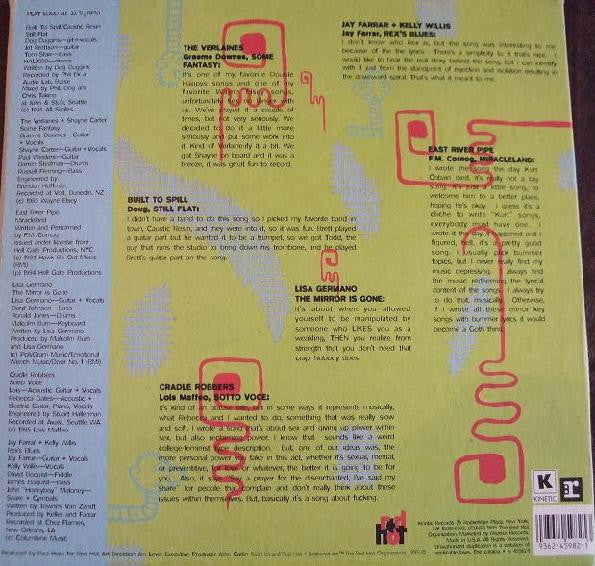 Various – Red Hot + Bothered (The Indie Rock Guide To Dating) Volume 2 - VG+ 10" EP Record 1995 Kinetic USA Vinyl & Booklet - Alternative Rock / Indie Rock - Shuga Records