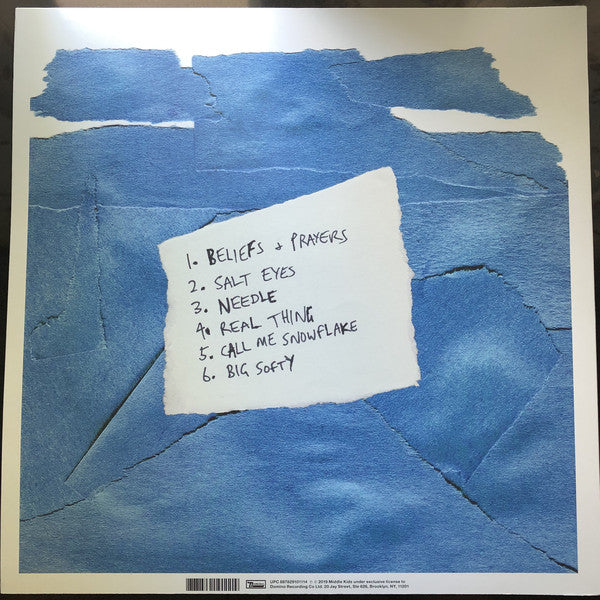 Middle Kids ‎– New Songs For Old Problems - New EP Record 2019 Domino USA Vinyl & Download - Alternative Rock - Shuga Records