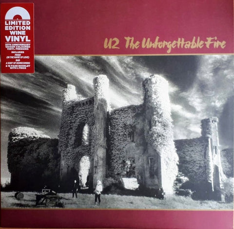 U2 – The Unforgettable Fire (1984) - New LP Record 2019 Island Europe Burgundy 180 gram Vinyl & Booklet - Pop Rock