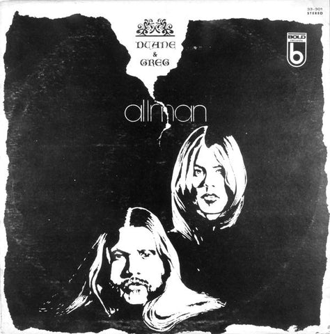 Duane & Greg Allman – Duane & Greg Allman - VG+ LP Record 1972 Bold USA Vinyl - Psychedelic Rock / Blues Rock / Southern Rock