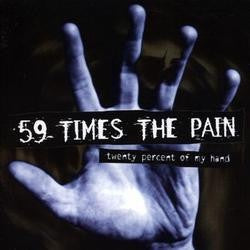 59 Times The Pain – Twenty Percent Of My Hand - LP Record 1997 Burning Heart Revelation Gold Vinyl & Insert - Rock / Hardcore