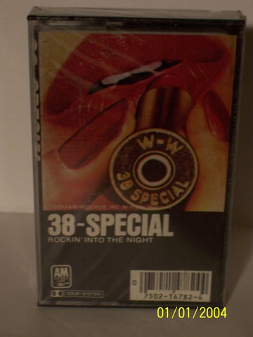 38 Special– Rockin' Into The Night- Used Cassette 1979 A&M Tape- Rock