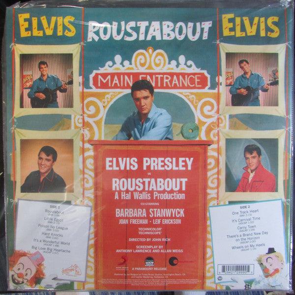 Elvis Presley ‎– Roustabout (1964) - New LP Record 2016 RCA/Friday Music Translucent Orange 180 gram Vinyl - Rock & Roll / Soundtrack - Shuga Records