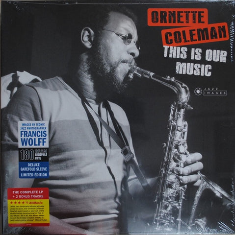 The Ornette Coleman Quartet – This Is Our Music (1961) - New LP Record 2019 Jazz Images 180 gram Vinyl - Jazz / Free Jazz