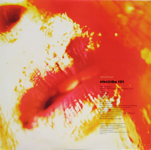 Electribe 101 ‎– Talking With Myself - Mint- 12" Singel USA 1990 - House - Shuga Records