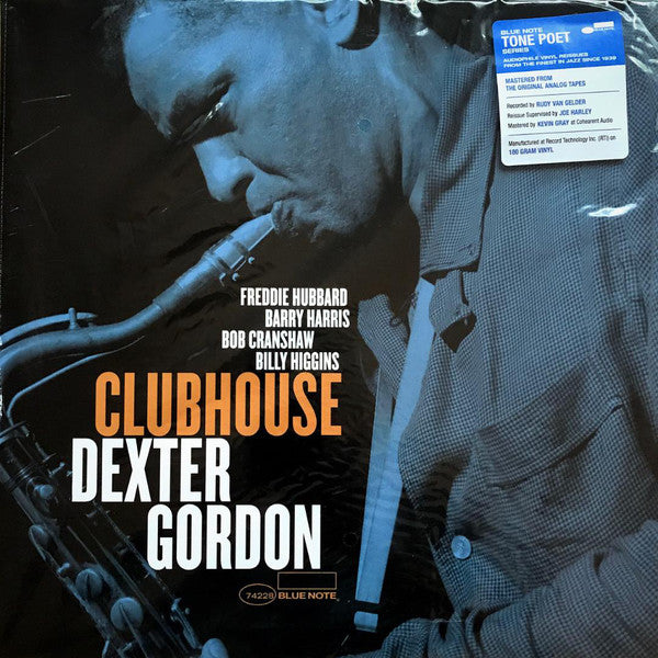 Dexter Gordon - Clubhouse (1979) - New LP Record 2019 Blue Note Tone Poet 180 gram Vinyl - Jazz / Hard Bop