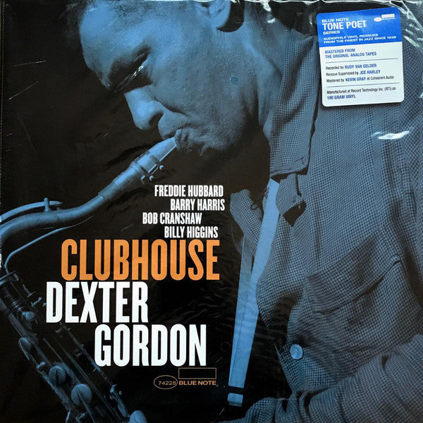 Dexter Gordon - Clubhouse (1965) - Mint- LP Record 2019 Blue Note Tone Poet 180 gram Vinyl - Jazz / Hard Bop - Shuga Records