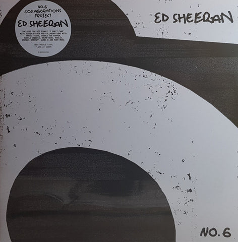 Ed Sheeran -No. 6 Collaborations Project - New 2 LP Record 2019 Atlantic Europe Import 180 gram Vinyl - Pop / Rock