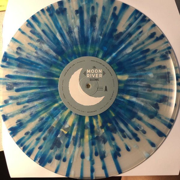 Various ‎– The Moon River Sessions - New Lp Record 2019 Magnolia Record Club Exclusive Blue Splatter With Yellow Center Vinyl - Folk - Shuga Records