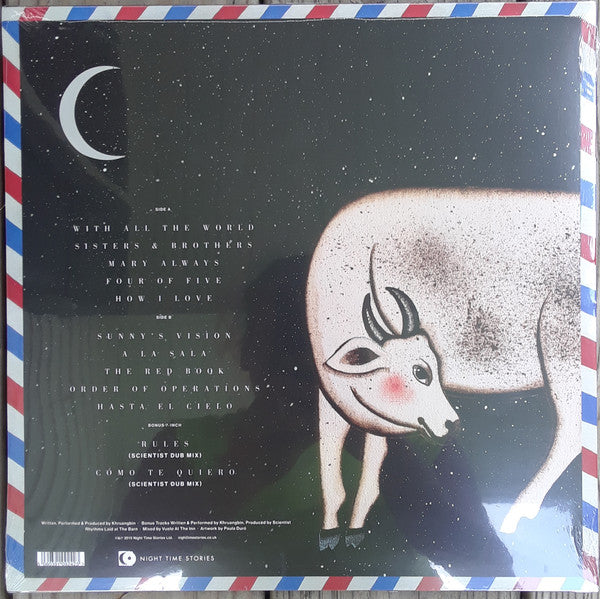Khruangbin ‎– Hasta El Cielo - New LP Record 2019 Night Time Stories UK Import Exclusive Light Blue Vinyl, 7" & Numbered - Dub / Funk / Soul / Psychedelic - Shuga Records