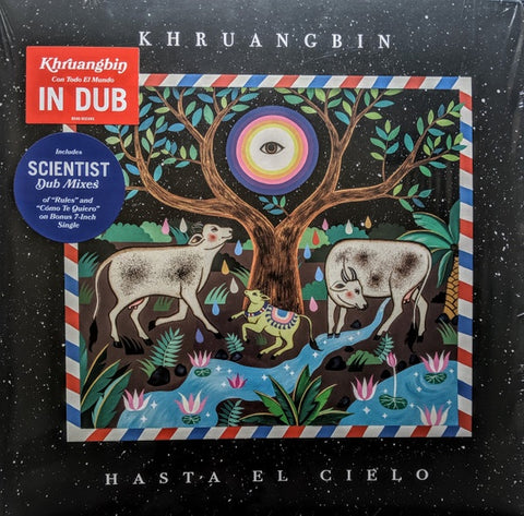 Khruangbin - Hasta El Cielo - Mint- LP Record 2019 Dead Oceans Yellow Vinyl, 7" & Download - Psychedelic Rock / Dub / Funk