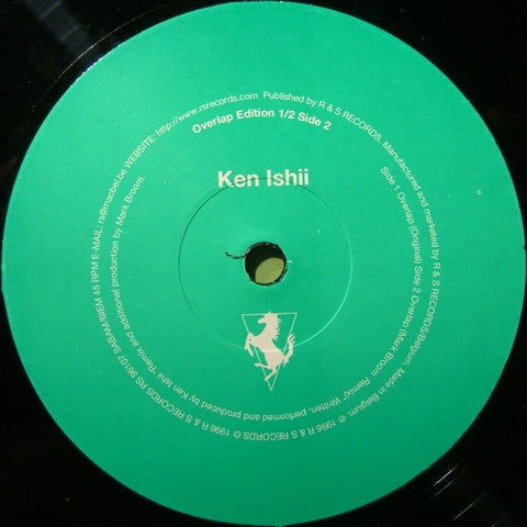 Ken Ishii – Overlap Edition 1/2 - New 12" Single Record 1996 R & S Belgium Vinyl - Techno