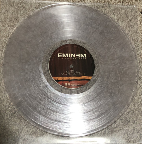 Eminem – The Eminem Show (2002) - Mint- 2 LP Record 2019 Aftermath Clear Vinyl - Hip Hop - Shuga Records
