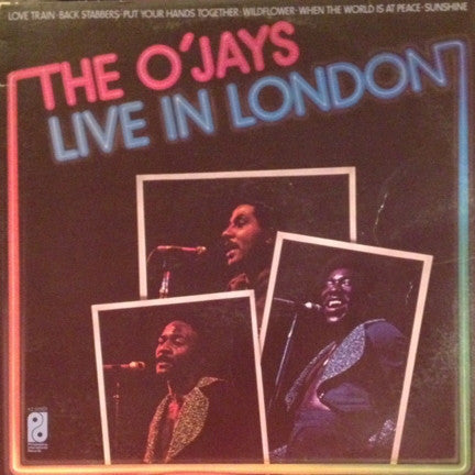 The O'Jays ‎– The O'Jays Live In London - VG+ 1974 Stereo Original Press USA - Disco / Funk / Soul