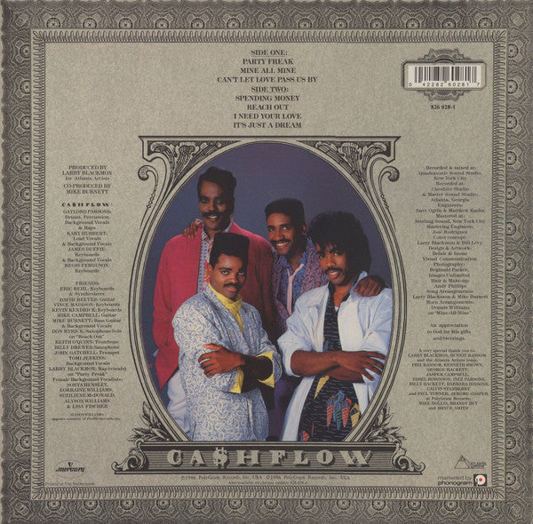 Ca$hflow - Ca$hflow - VG+ LP Record 1986 Atlanta Artists USA Vinyl - Soul / Funk / Electro - Shuga Records