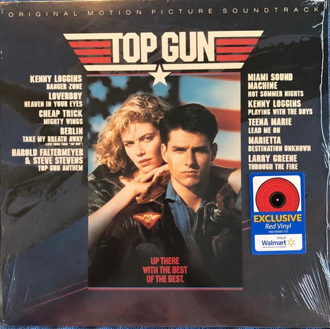 Various – Top Gun (Original Motion Picture 1986) - New LP Record 2019 Columbia Walmart Exclusive Red Vinyl - Soundtrack