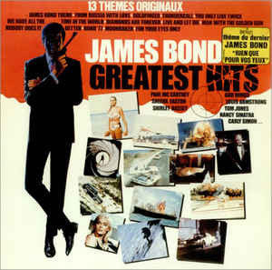 Various ‎– James Bond Greatest Hits - VG+ Lp Record 1982 France Import Vinyl - Soundtrack