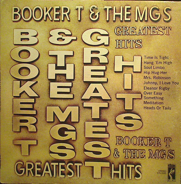 Booker T. & The M.G.'s – Booker T. & The M.G.'s Greatest Hits - VG+ LP Record 1970 Stax USA Original Vinyl - Soul / Funk