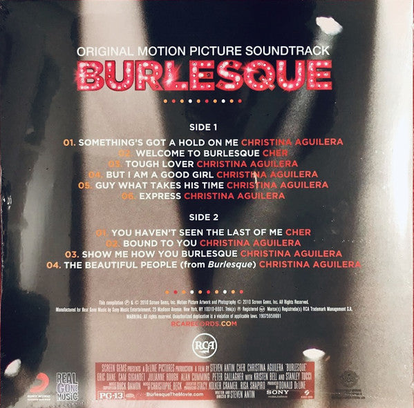 Christina Aguilera & Cher ‎– Burlesque (Original Motion Picture) - New LP Record 2019 RCA/Real Gone Music Pink Vinyl - Soundtrack - Shuga Records