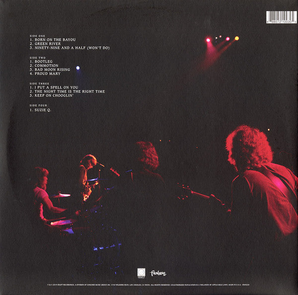 Creedence Clearwater Revival ‎– Live At Woodstock - New 2 LP Record 2019 Craft Fantasy Vinyl - Rock & Roll / Southern Rock