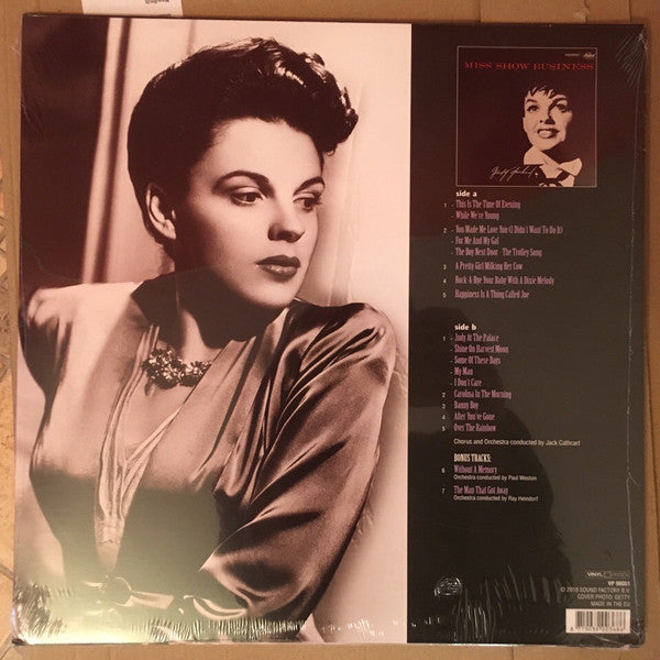 Judy Garland – Miss Show Business (1955) - New LP Record 2018 Vinyl Passion Europe Import Vinyl - Pop / Jazz - Shuga Records