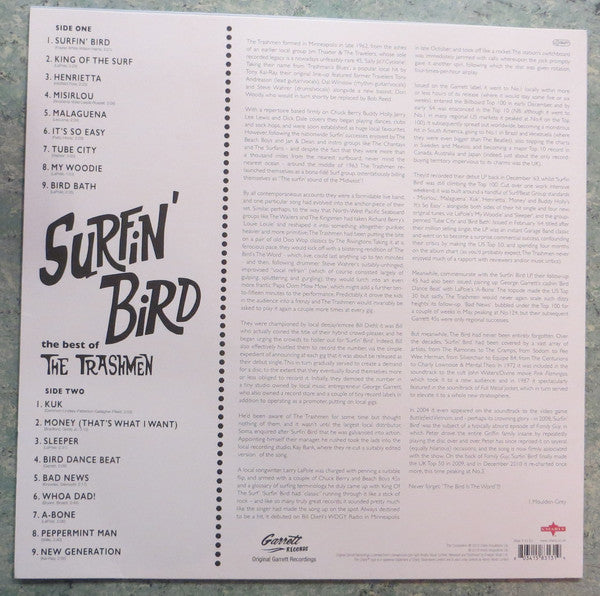 The Trashmen ‎– Surfin’ Bird- The Very Best Of The Trashmen (1964) - New Lp Record 2019 Charly UK Import Vinyl - Garage Rock / Surf Rock