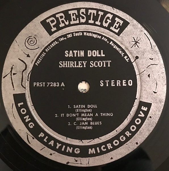 Shirley Scott – Satin Doll - VG+ LP Record 1963 Prestige USA Stereo Rare Vinyl - Jazz / Soul-Jazz - Shuga Records
