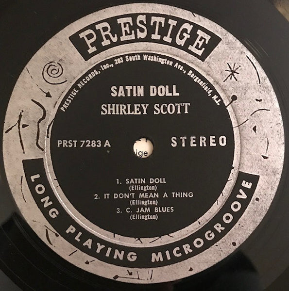Shirley Scott – Satin Doll - VG+ LP Record 1963 Prestige USA Stereo Rare Vinyl - Jazz / Soul-Jazz