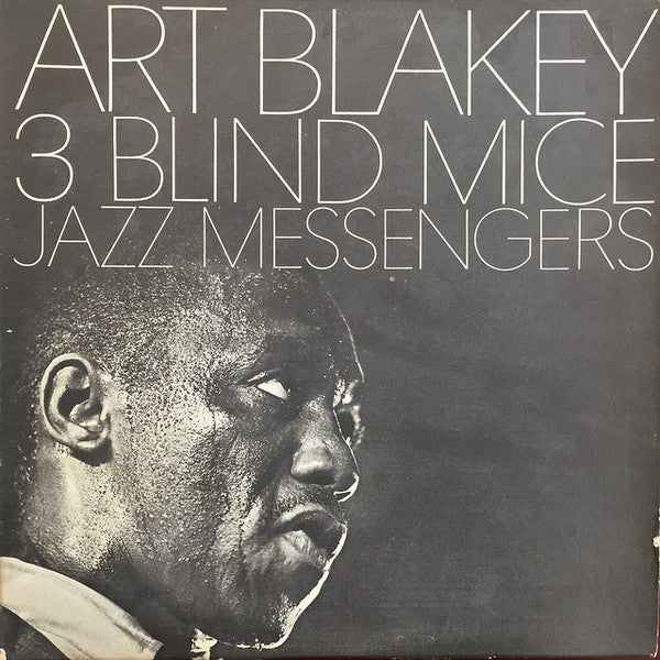 Art Blakey & The Jazz Messengers – 3 Blind Mice - VG+ LP Record 1962 United Artists USA Mono Vinyl - Jazz / Post Bop