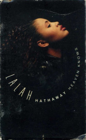 Lalah Hathaway – Heaven Knows- Used Cassette Single 1990 Virgin Tape- Funk/Soul