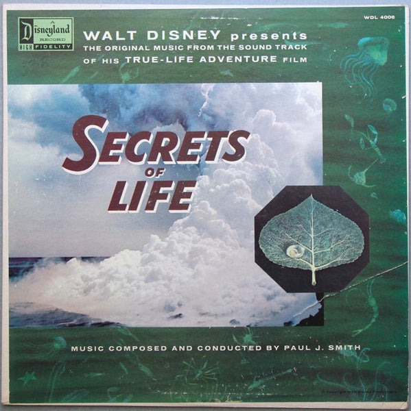 Paul J. Smith – Secrets Of Life - VG+ LP Record 1956 Disneyland USA Vinyl - Soundtrack - Shuga Records