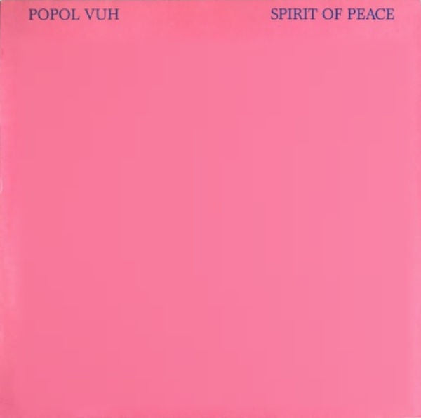 Popol Vuh – Spirit Of Peace - Mint- LP Record 1985 Cicada Norway Vinyl - Krautrock / Ambient - Shuga Records